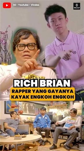Rich Brian di lagu dat stick kaya engkoh engkoh