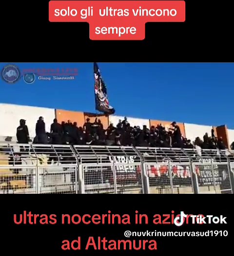 #nuvkrinumcurvasudnocera #mondoultrasofficial #mentalitàultras #nocerina🔴⚫ #1910 #solo #gli #ultras#vincono #sempre