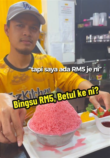 Bingsu RM5 di Fez Kitchen Cafe: Nikmati Rasanya!