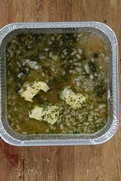 Air Fryer Baked Rice (white rice in the air fryer) #shorts