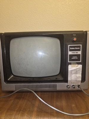 TRS-80 CRT Video Display Monitor 1978 Vintage RADIO SHACK Tandy Untested | eBay