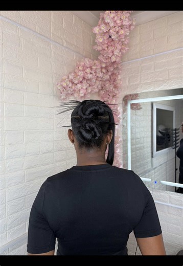 Easy Two Buns Hairstyle Tutorial