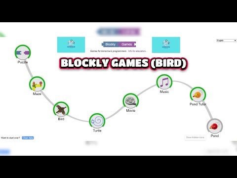 Latihan Coding | Blockly Games Bird | Belajar Logika Arah & Jarak