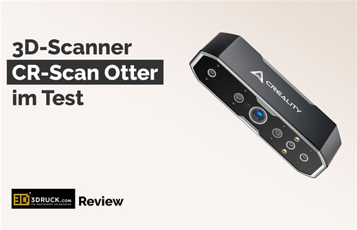 Creality CR-Scan Otter im Test: 3D-Scanner mit Dual-Kamerasystem für präzise Objekterfassung