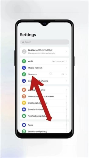Bluetooth Kaise On Kare | How To Turn On Bluetooth In Mobile #shorts #youtubeshorts