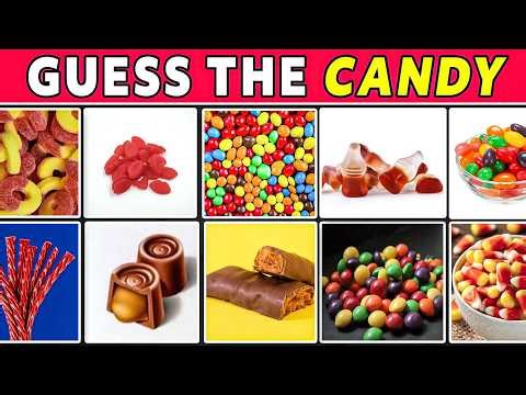 Guess The Candy 🍭 🍬| How Many of These Candies Do You Know🤔 | Candy Quiz