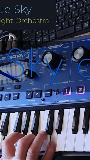 Dedication play just For Mr.Richard T. novation mininova vocoder.