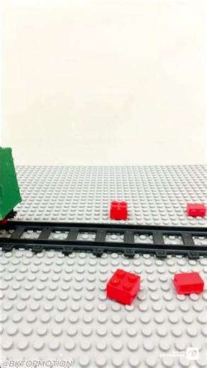 LEGO Zombie Transformation After the Toy Train Challenge. #lego #stopmotion