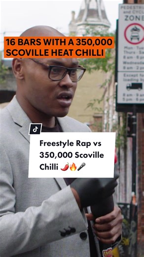 Intense Freestyle Rap Over 350,000 Scoville Chilli - Rate the Fire! 🔥