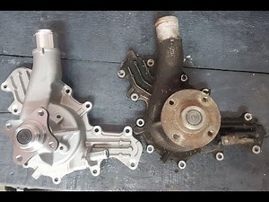 Ford Explorer water pump leaking replacement