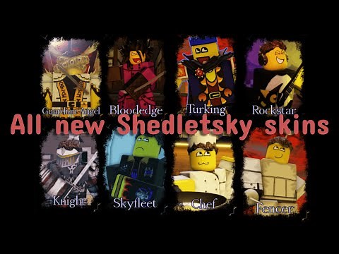 All new forsaken Shedletsky skins