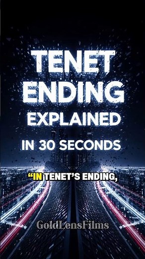 TENET Movie Ending Explained in 33.7 seconds