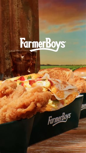 🍔🥶 The Farmstand just got a Winter UPGRADE! Our BIGGEST menu yet is here—featuring four of our BOLDEST burgers (like our new Queso Crunch Burger Box 👀) plus five more craveable meals, all starting at just $9.99. *Price & participation may vary. Tax extra. | Farmer Boys