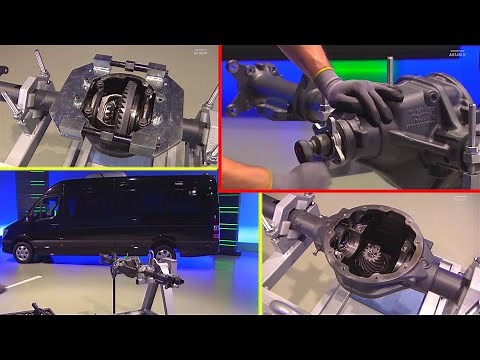 Mercedes-Benz Sprinter - Zahnflankenspiel der Hinterachse prüfen und einstellen -Teil 5 - W906, W900