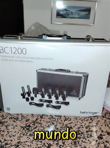 Bc1200 Micrófono Behringer Set 7 Micrófonos de percusión, Srutio and Live #magicsound #palmundo #prendetufiesta #miguelgardera #enviosgratis