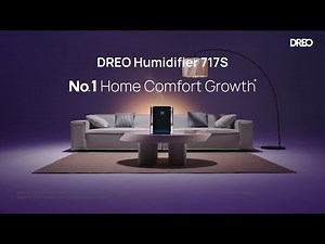 DREO Humidifier 717S｜All-Season Comfort, Smart Control & Mood Lighting