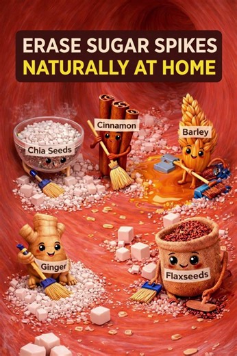 ERASE Sugar Spikes: 5 Foods That Scrub Your Blood Clean 🧹