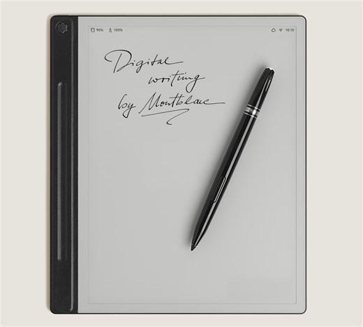 Montblanc Digital Paper is an E Ink writing slate (and custom pen) from the luxury pen maker - Liliputing
