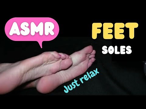 ASMR with the SOLES of the FEET | enters a state of deep relaxation💤