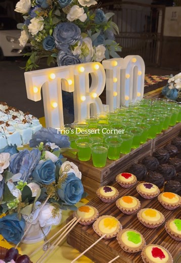 DESSERT TABLE Order by our lovely customer at KLANG Kindly DM us for your events ,we will serve you the best one #indiandessert #desserts #desserts #desserttiktok #dessert