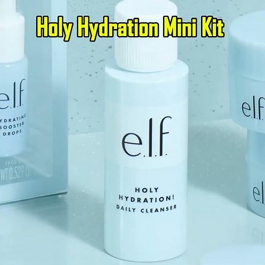 e.l.f. Holy Hydration Mini Kit Review | Travel-Friendly Hydrating Skincare Set 2025 #usa #amazon