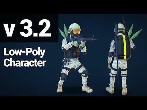 Low Poly FPS Pack 3.2 Trailer - Available On The Unity Asset Store