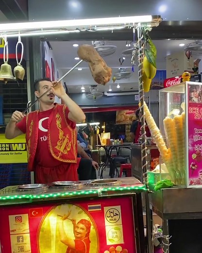 Exploring Unique Turkish Ice Cream in Pattaya