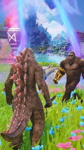 GODZILLA WAS SAD.. BUT THEN!! 😱😏 #shorts