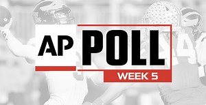 College football's AP Top 25 rankings feature six teams with first-place votes