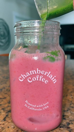 Strawberry Matcha ASMR Video