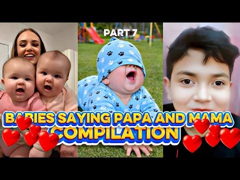 Adorable Babies Saying "Mama" and "Papa" for the First Time - Cutest Compilation Ever! Part 7 💕