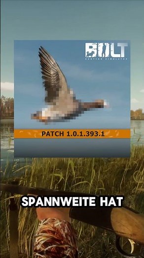 NEUER VOGEL im BULT: Hunting Simulator! - Die erste Gans kommt mit Update ins Jagdspiel #bult #jagd