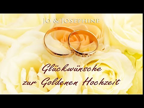 Glückwünsche zur Goldenen Hochzeit 🎉 | Lied zum Jubiläum von Jo & Josephine