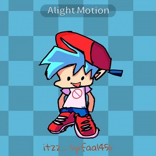 player from fnf :P #alightmotion #fnf #animation #ibispaintx