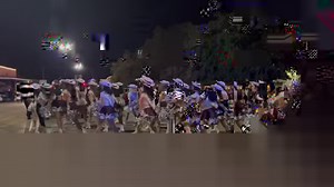 8.5K views · 262 reactions | The Roaring Lion Band, Color Guard, Lionettes and Legacies make their way through the annual Christmas Parade in downtown Lockhart! Happy holidays! ✨ | Lockhart ISD | Facebook