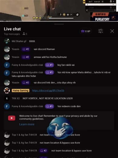 Aura 999  by NOT GODS E-SPORTS #freefire #wasannastyle #sniper #fvp #bangladesh