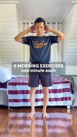 Wake up your body in just 5 minutes! 💪 These morning exercises boost energy, improve posture, and melt away stiffness — the perfect start to a pain-free day. 🌞✨ #fblifestyle #morningexercise #exercise #PhysicalTherapy | Physical Therapy Session