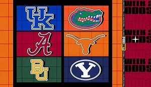 College football odds Week 2: Top 25 final betting results
