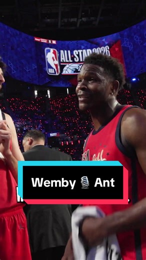Wemby and Ant: A Dynamic NBA Interaction