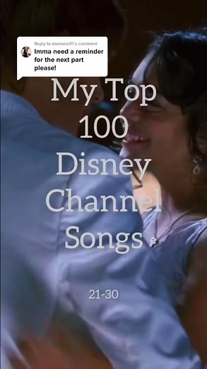 Reply to @danieela11 My Top 100 Disney Channel Movie Musical Songs: 21-30! We’re almost into the top 20! #AFairShotWithBlock #GameTok #disney #disneychannel #100 #ranking #rankingdisneysongs #highschoolmusical #foryou #cheetahgirls #fyp #music #greenscreen #camprock #descendants #dovecameron