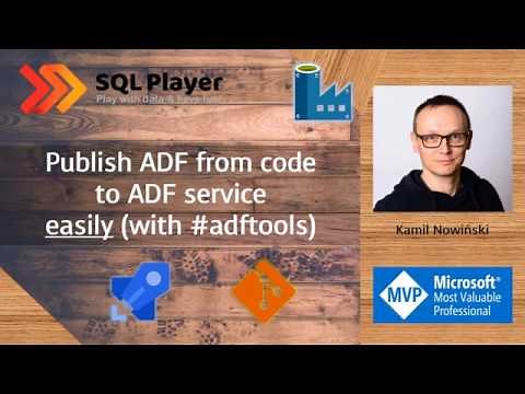 Azure Data Factory | Publish from code with one task in DevOps Pipeline (1/2)