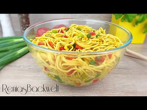 Spaghetti salad, something different 🍽 😋