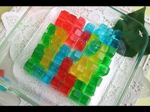 Cube jelly dessert キューブゼリー♪