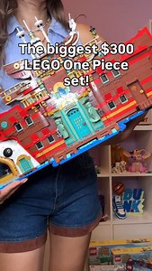 The biggest $300 LEGO One Piece set, The Baratie Floating Restaurant 🏴‍☠️🐟🌊 This set released August 1st and consists of 3402 pieces, 10 minifigures and 5 mystery collectible Wanted Poster tiles 📜 Despite many people thinking this set is not worth the price, I think it‘s worth it having in mind that it’s much bigger than expected, it’s licensed and includes some nice minifigures and most of them being exclusive to this set. It‘s a very unique building experience with all the angles and gener