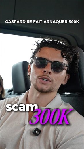 Vidéo explicative en bio #gaspard #scam #arnaque