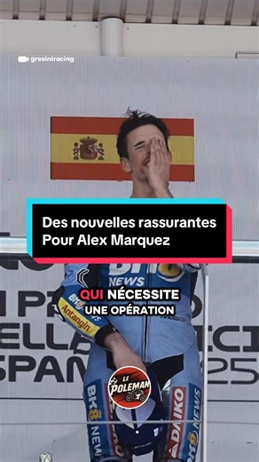 Des nouvelles rassurantes pour Alex Marquez 💪❤️ #MotoGP #alexmarquez #motogp2026 #CatalanGP #alexmarquez73