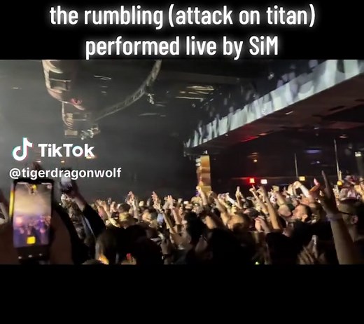 The Rumbling Performance by SiM at Attack on Titan Live