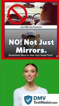 How to Back Up 50ft Straight The EASY Trick DMV Road Test