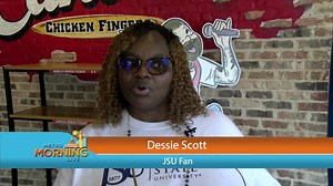 VIDEO: JSU men's basketball raising funds at Raising Canes! | Jackson State Tigers