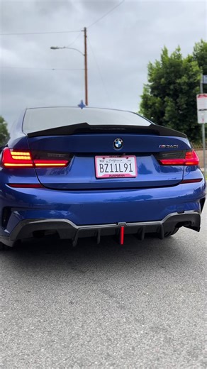 M340i In For: - Carbon Fiber Spoiler - Carbon Fiber Diffuser W/ Brake Light & Carbon Diffuser Extensions - Carbon Fiber G8X-Style Mirror Cap Replacements Use #TheBimmerDistrict #m340i #g20 #bmwm340i #b58